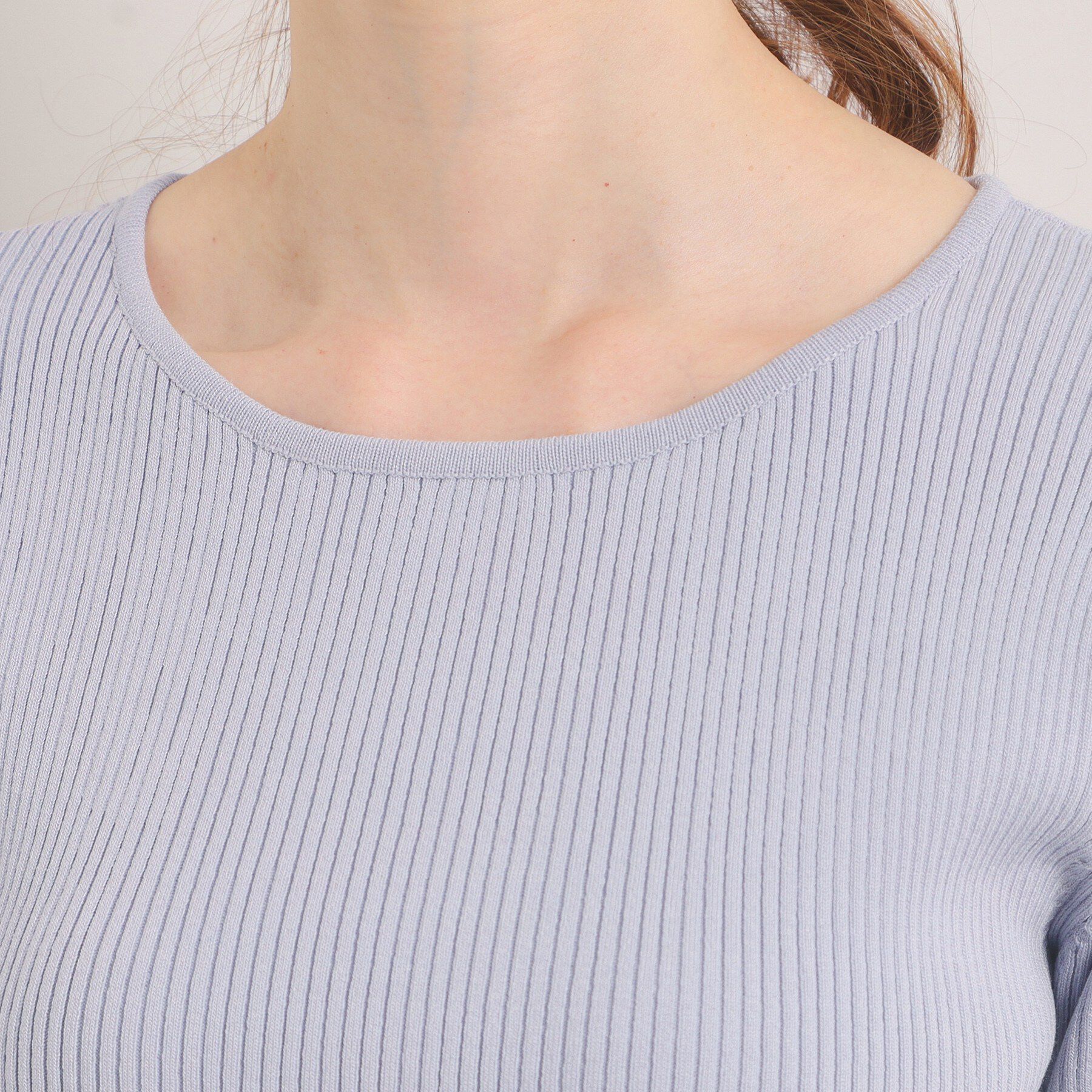 ITS&rsquo;DEMO「袖口フリルリブニット」|ニット・セーター|