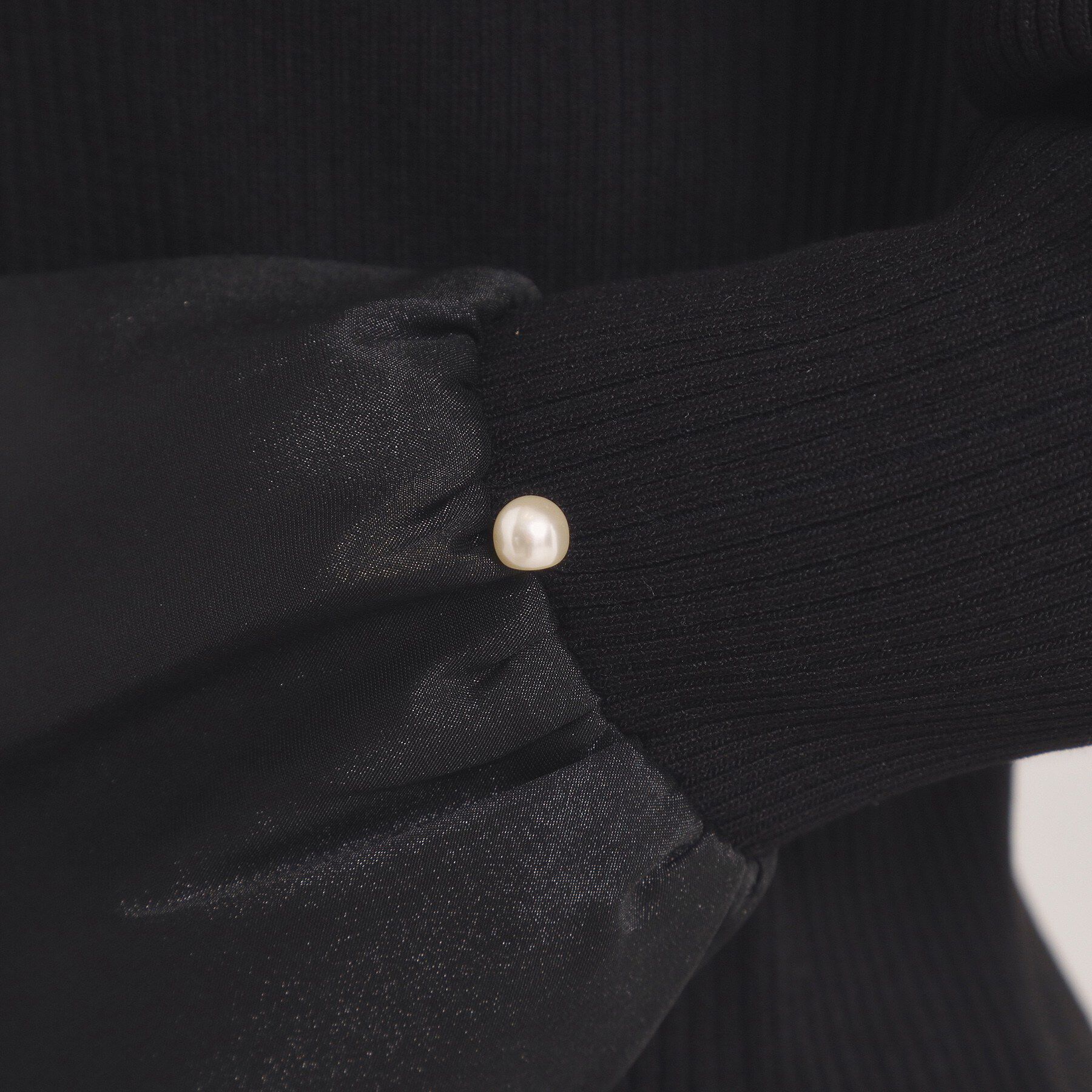 ITS&rsquo;DEMO「袖口フリルリブニット」|ニット・セーター|