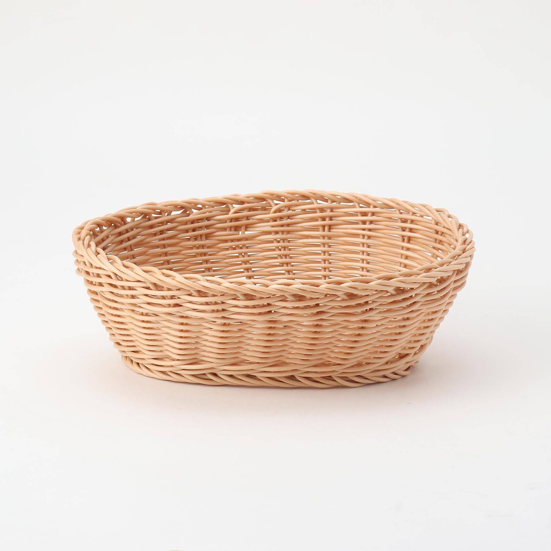 212 KITCHEN STORE「洗えるバスケット ルンド オーバル  キャラメル Quartier larin」|食器・キッチングッズ|