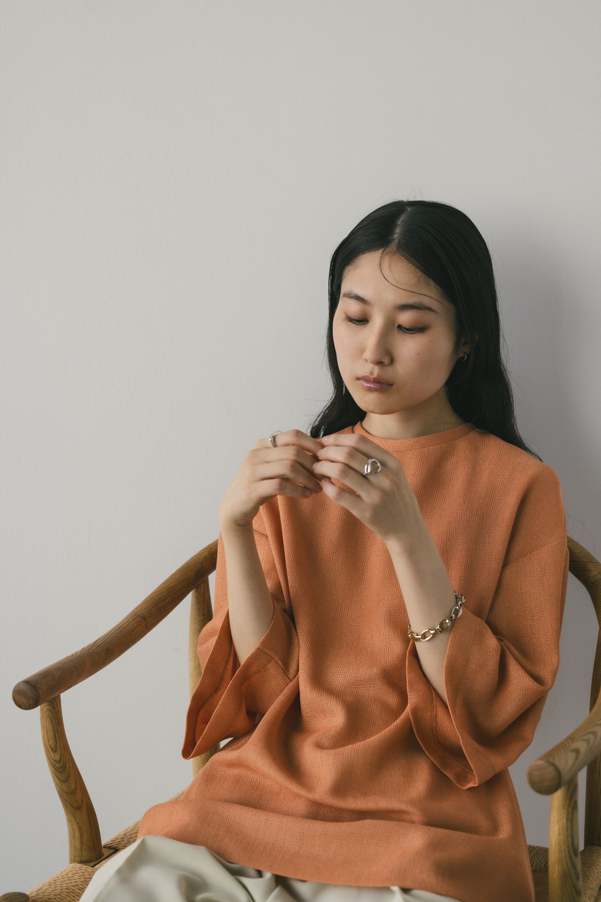 STYLEMIXER「カラミレイヤートップス」|シャツ・ブラウス|ORG