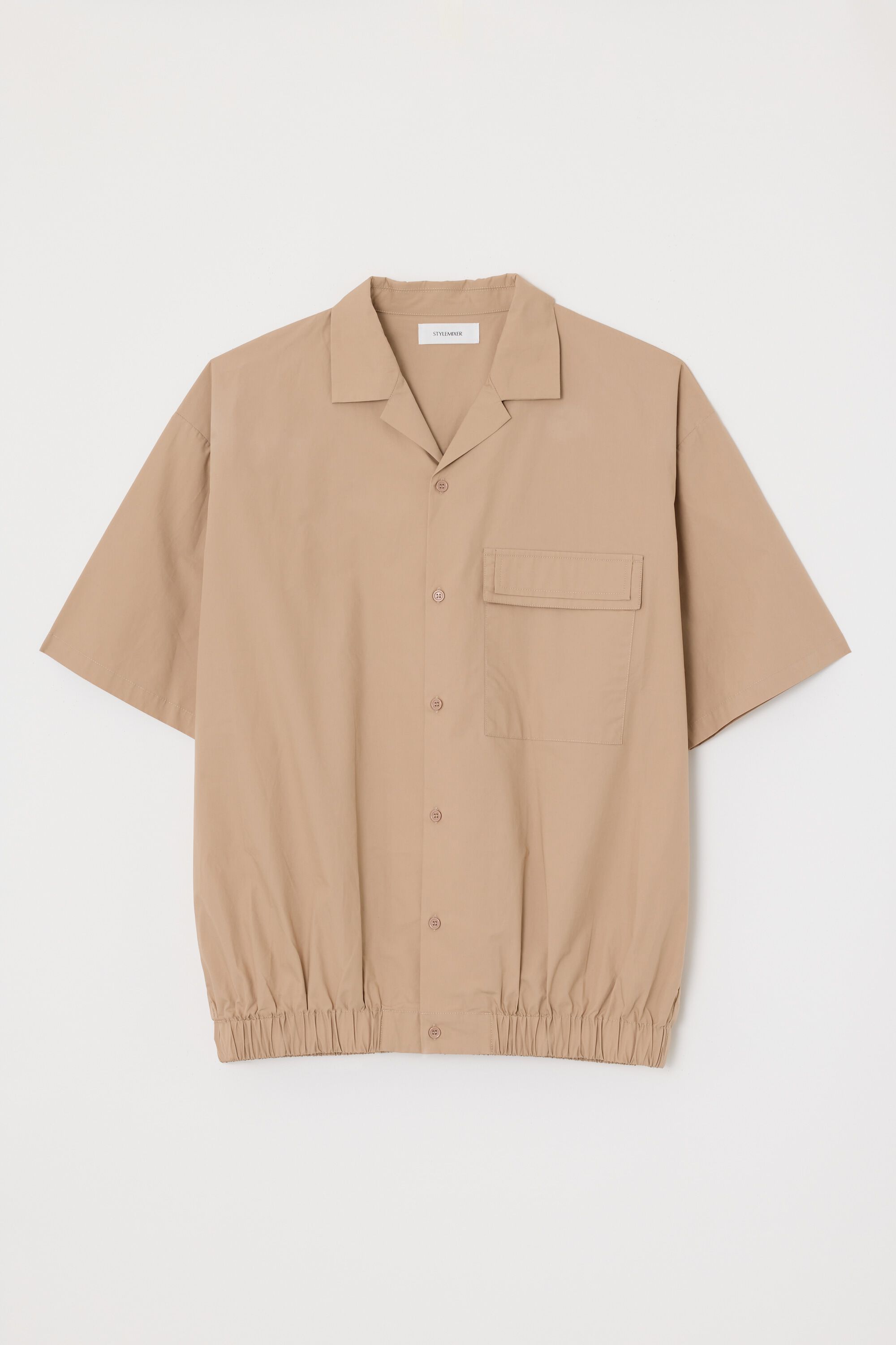 STYLEMIXER「オープンカラーフォルムシャツ」|シャツ・ブラウス|
