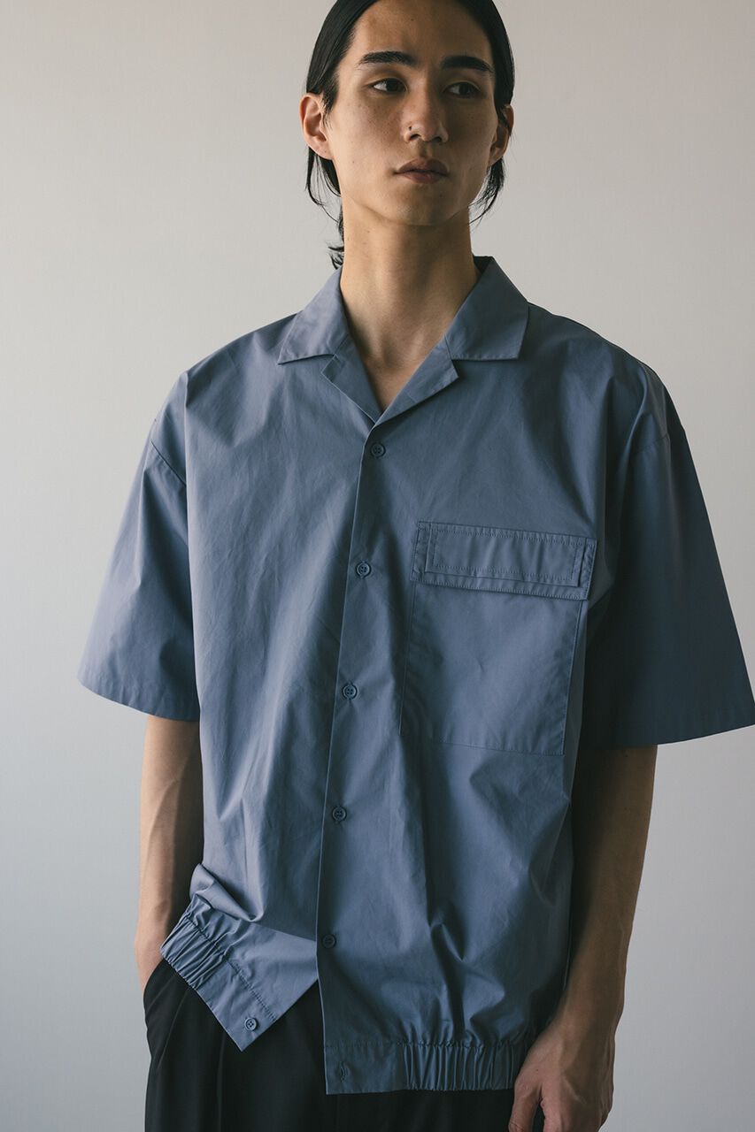 STYLEMIXER「オープンカラーフォルムシャツ」|シャツ・ブラウス|BLU