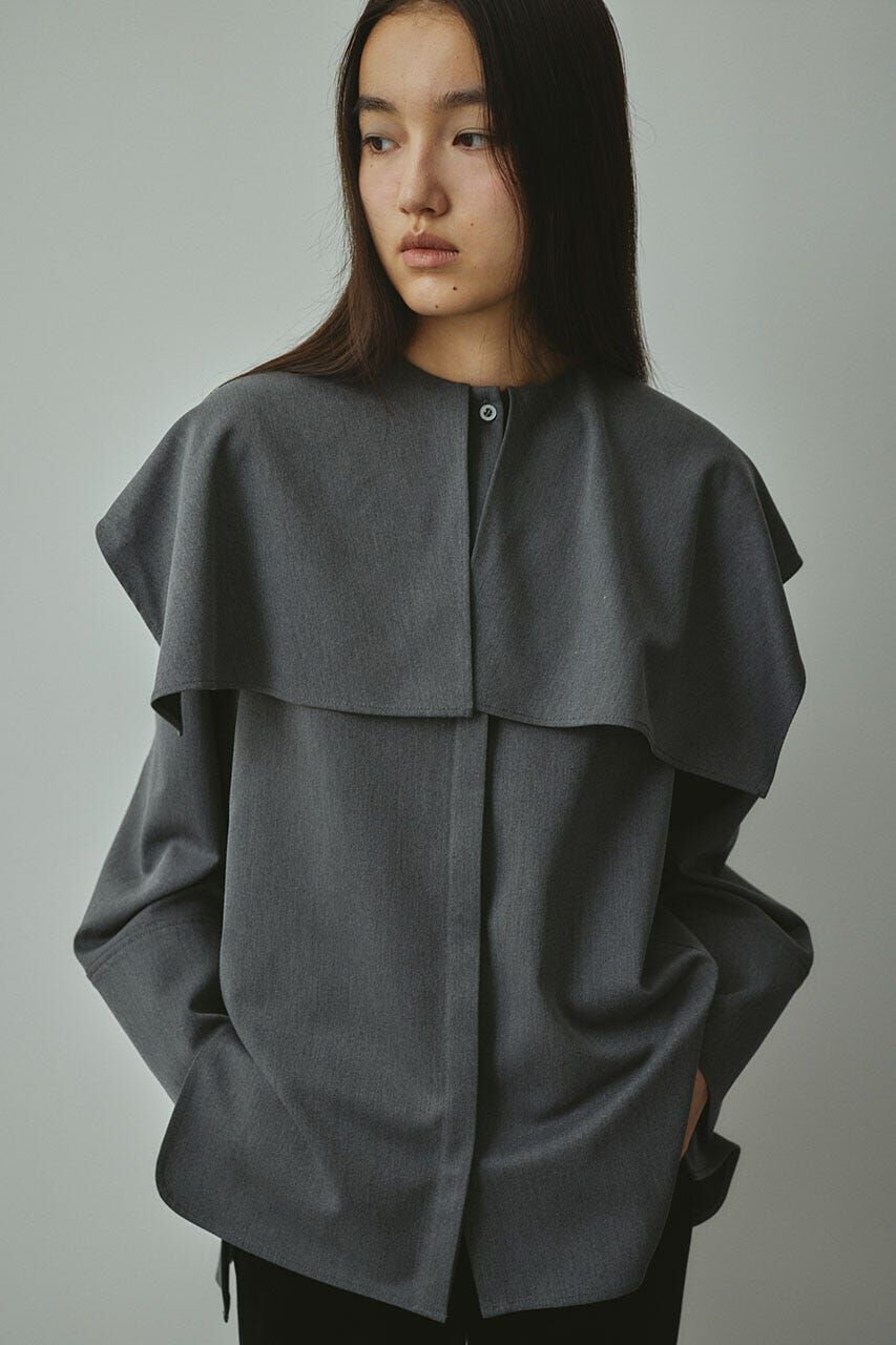 STYLEMIXER「ビッグカラーシャツ」|シャツ・ブラウス|GRY