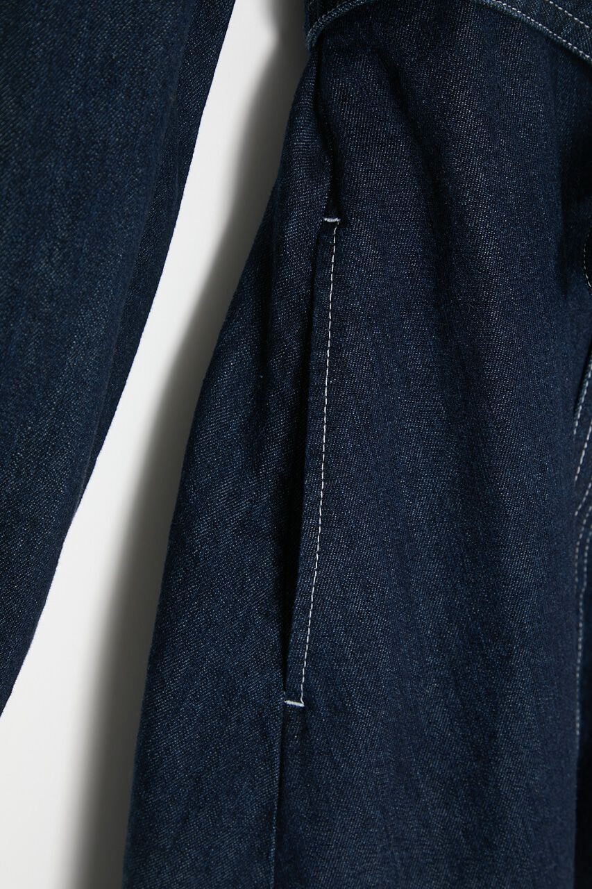 MOUSSY「CACHECOEUR DENIM ドレス」|ワンピース|