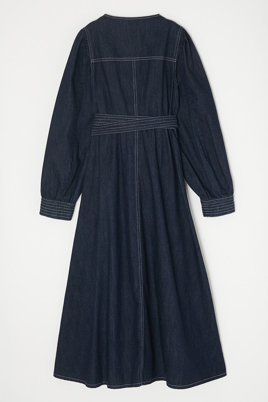 MOUSSY「CACHECOEUR DENIM ドレス」|ワンピース|