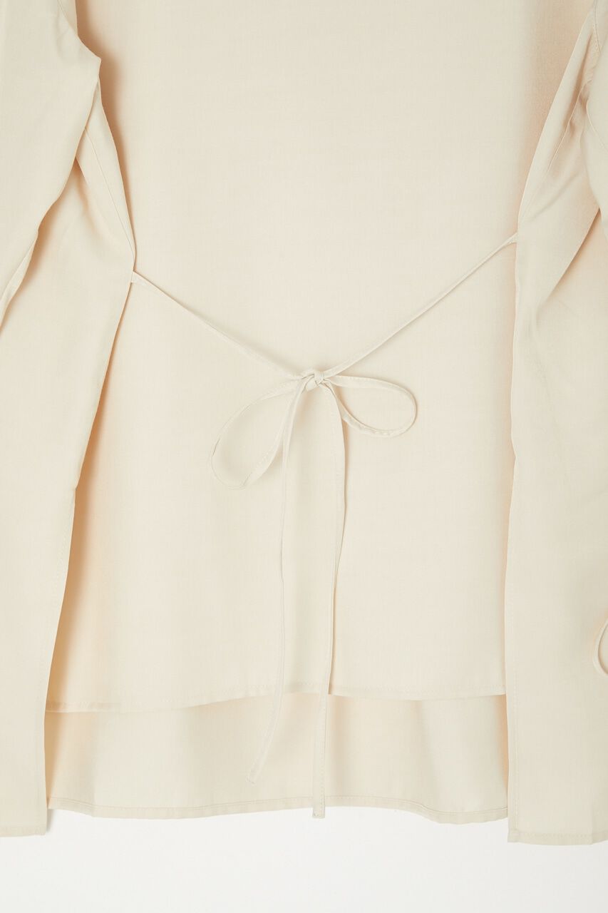 MOUSSY「STAND NECK RIBBON シャツ」|シャツ・ブラウス|