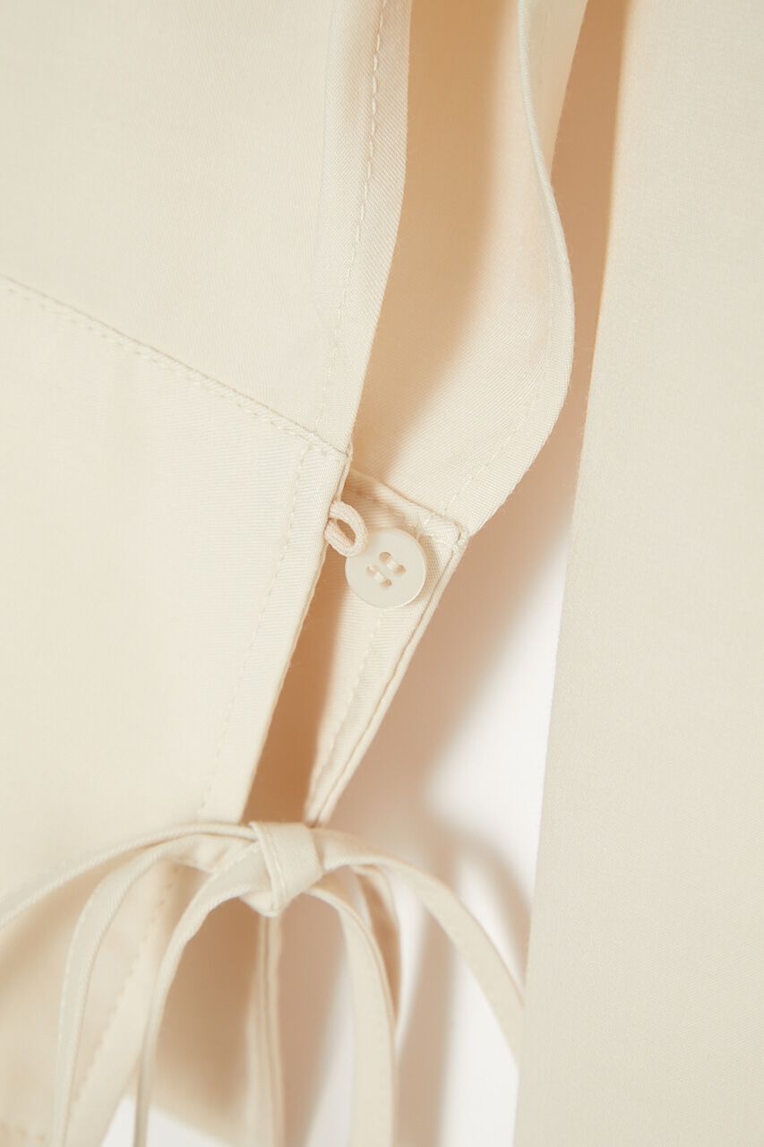 MOUSSY「STAND NECK RIBBON シャツ」|シャツ・ブラウス|