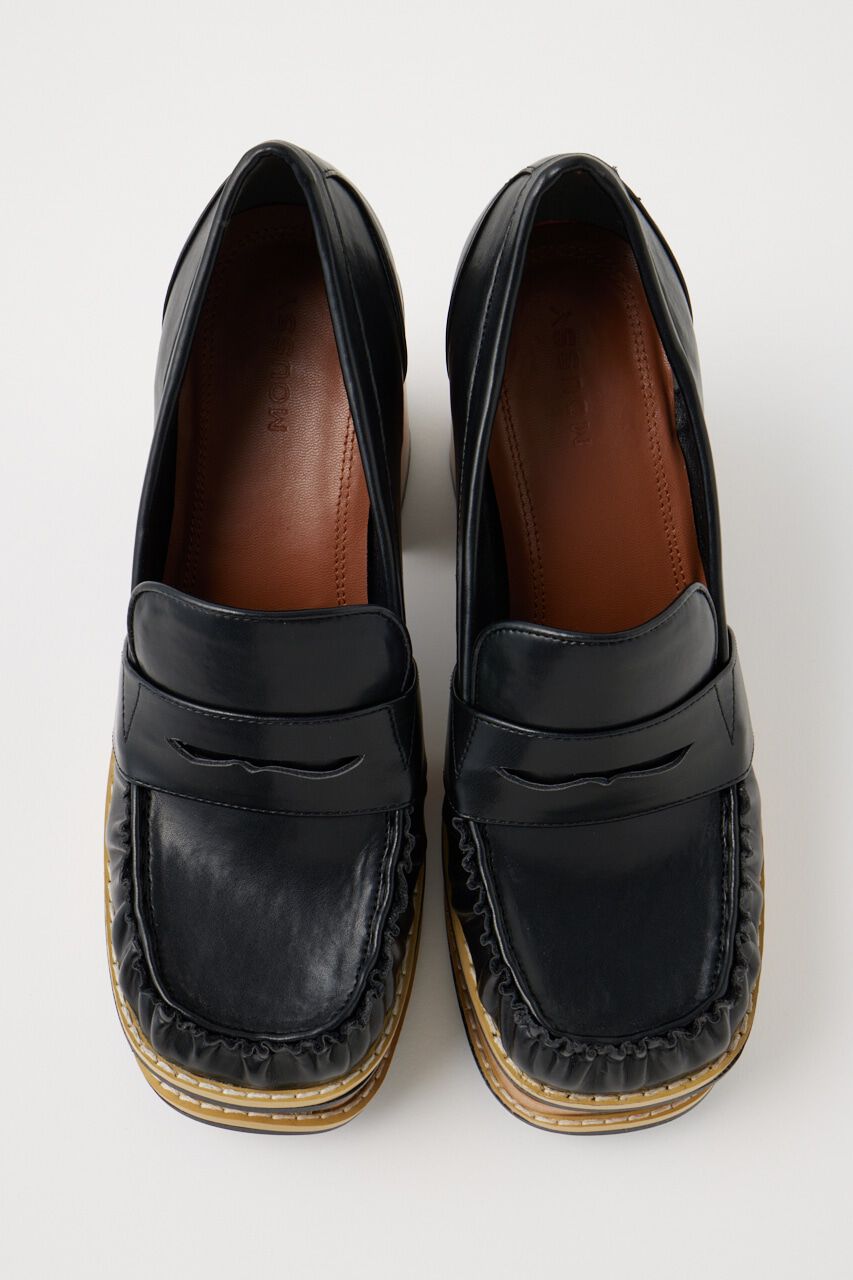 MOUSSY「PLATFORM SQUARE ローファー」|ローファー|