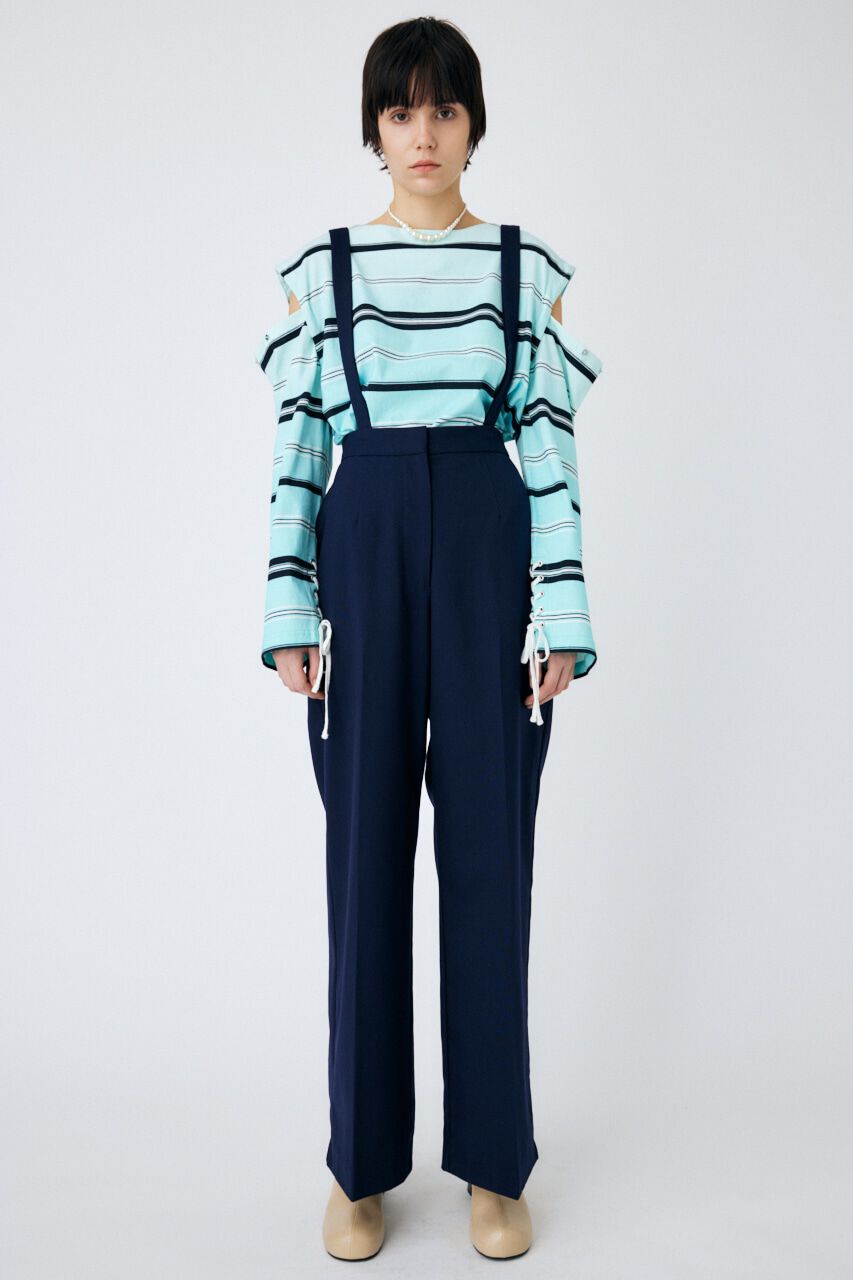 MOUSSY「SUSPENDER WIDE パンツ」|その他|
