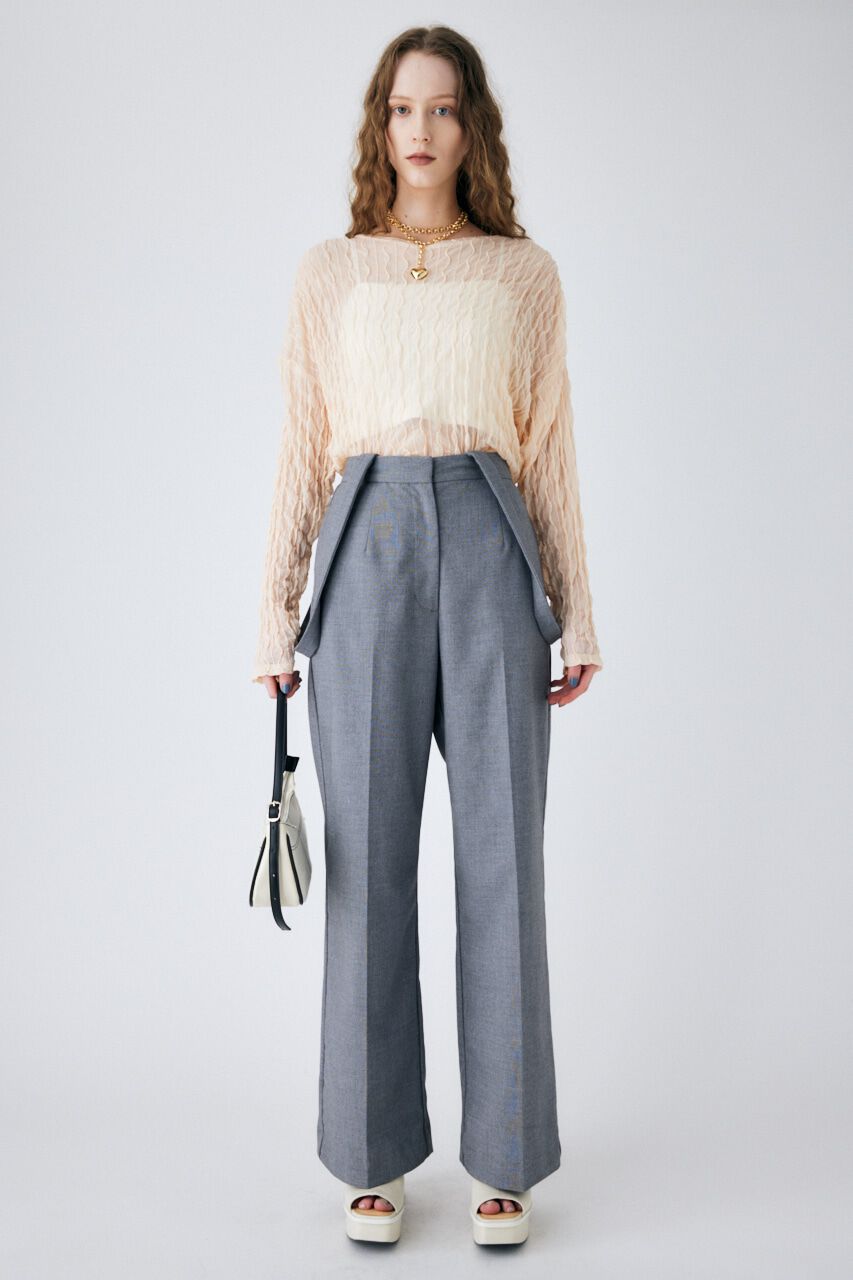 MOUSSY「SUSPENDER WIDE パンツ」|その他|
