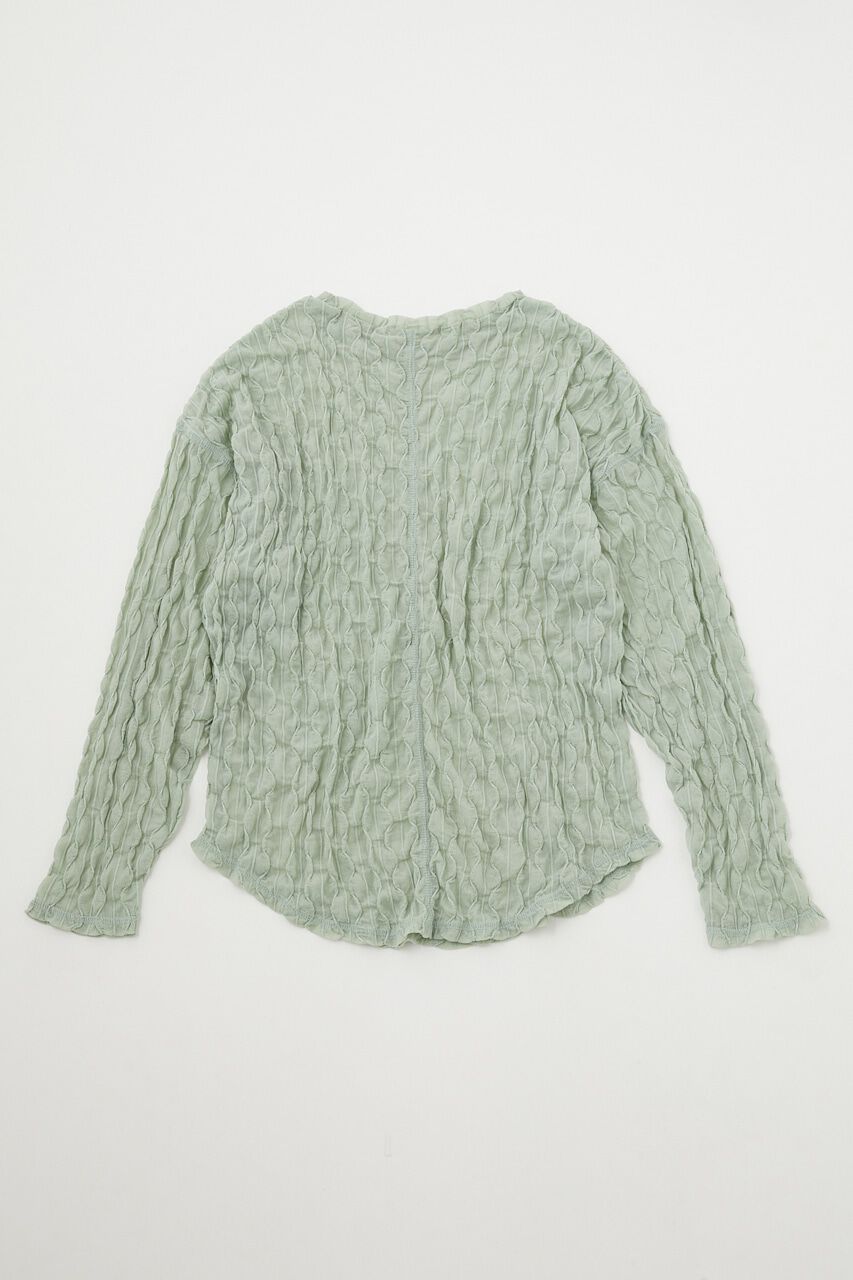 MOUSSY「SHEER WAVE L／S Tシャツ」|Tシャツ・カットソー|