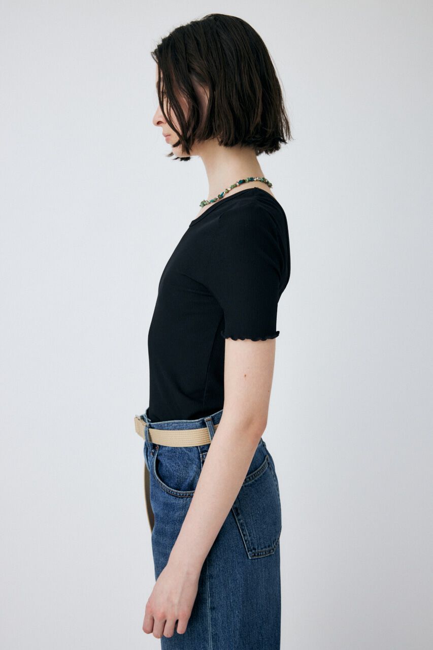 MOUSSY「FIT RIB Tシャツ」|Tシャツ・カットソー|