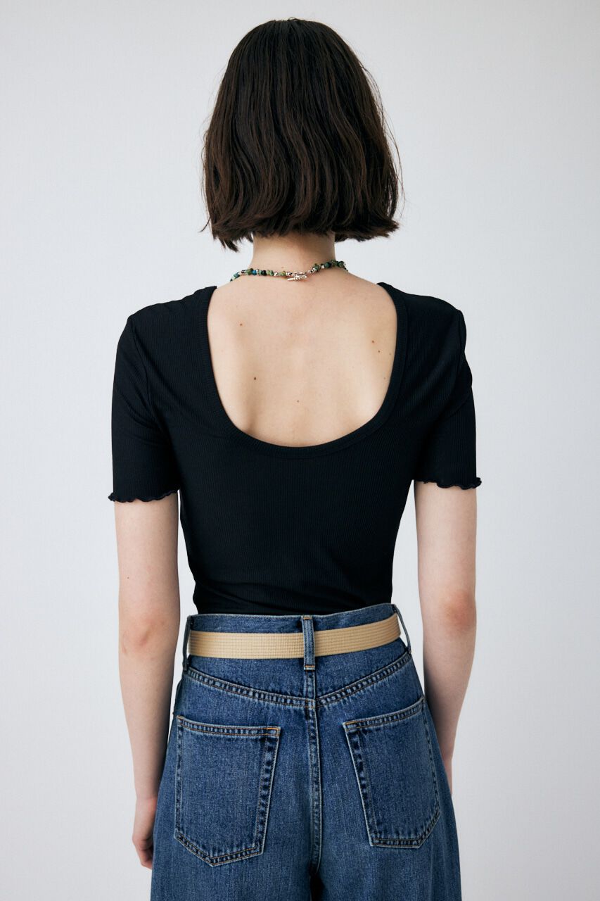 MOUSSY「FIT RIB Tシャツ」|Tシャツ・カットソー|