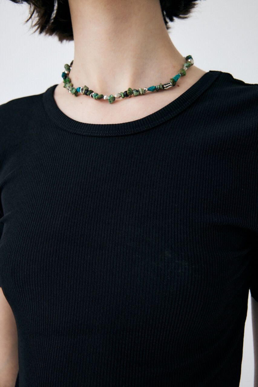 MOUSSY「FIT RIB Tシャツ」|Tシャツ・カットソー|