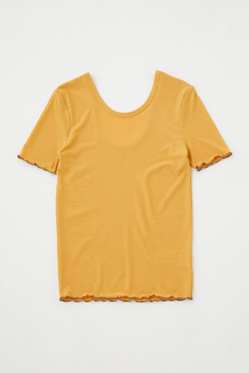 MOUSSY「FIT RIB Tシャツ」|Tシャツ・カットソー|YEL