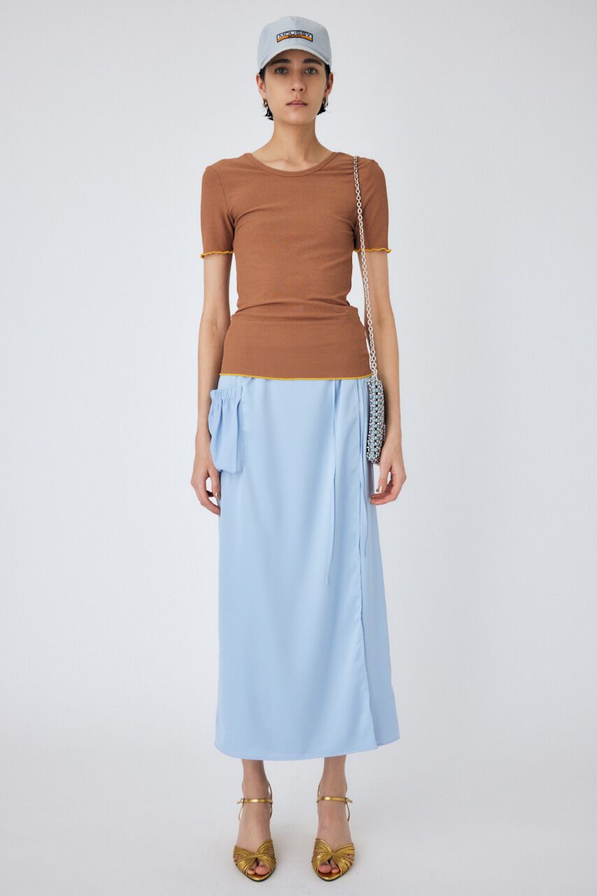 MOUSSY「FIT RIB Tシャツ」|Tシャツ・カットソー|