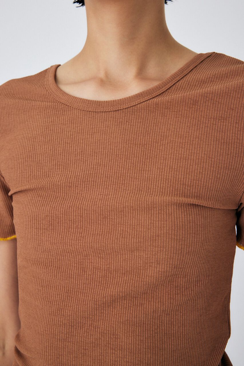 MOUSSY「FIT RIB Tシャツ」|Tシャツ・カットソー|