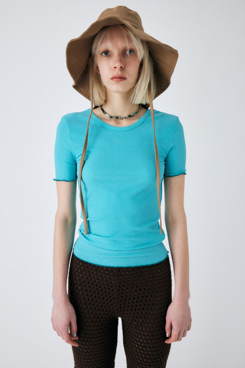 MOUSSY「FIT RIB Tシャツ」|Tシャツ・カットソー|