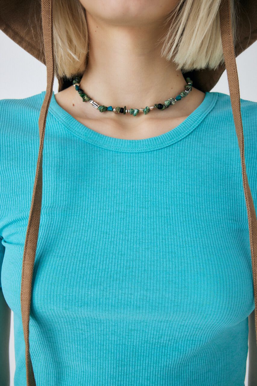 MOUSSY「FIT RIB Tシャツ」|Tシャツ・カットソー|