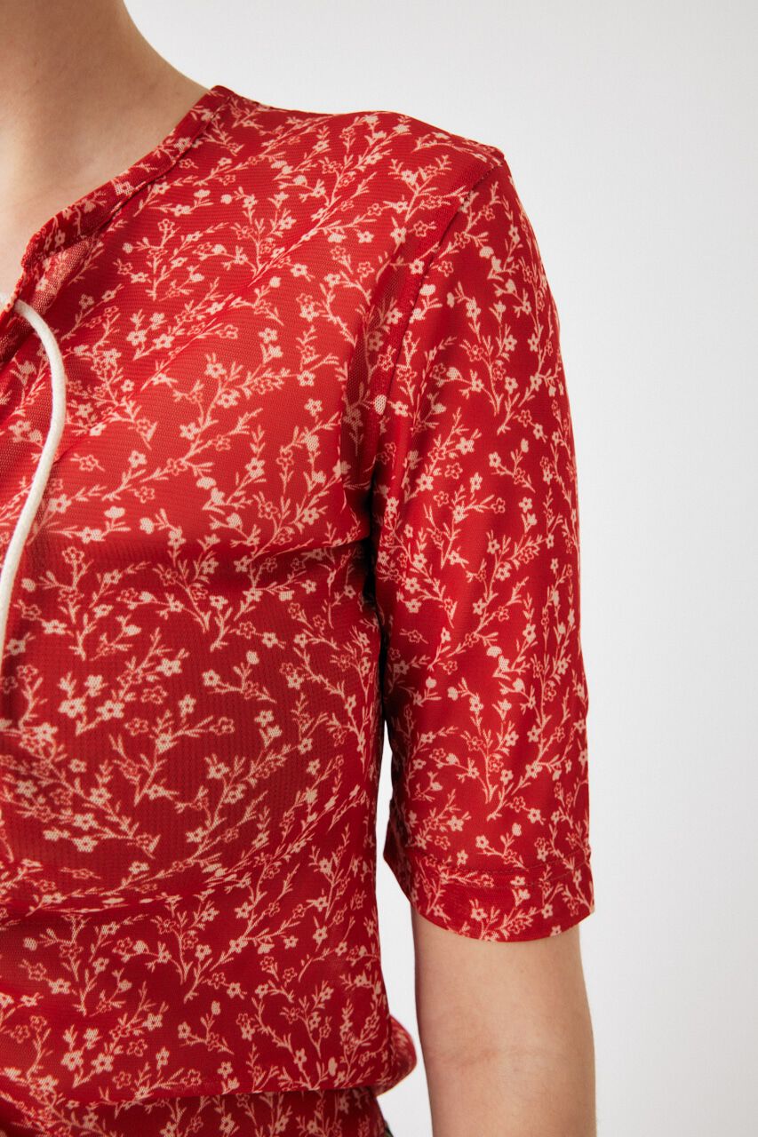 MOUSSY「ASYMMETRIC COLOR LACE UP トップス」|Tシャツ・カットソー|