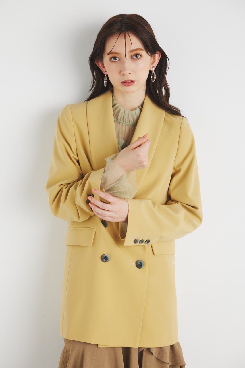 rienda「ダブルボタンショールカラーテーラードJK」|その他|