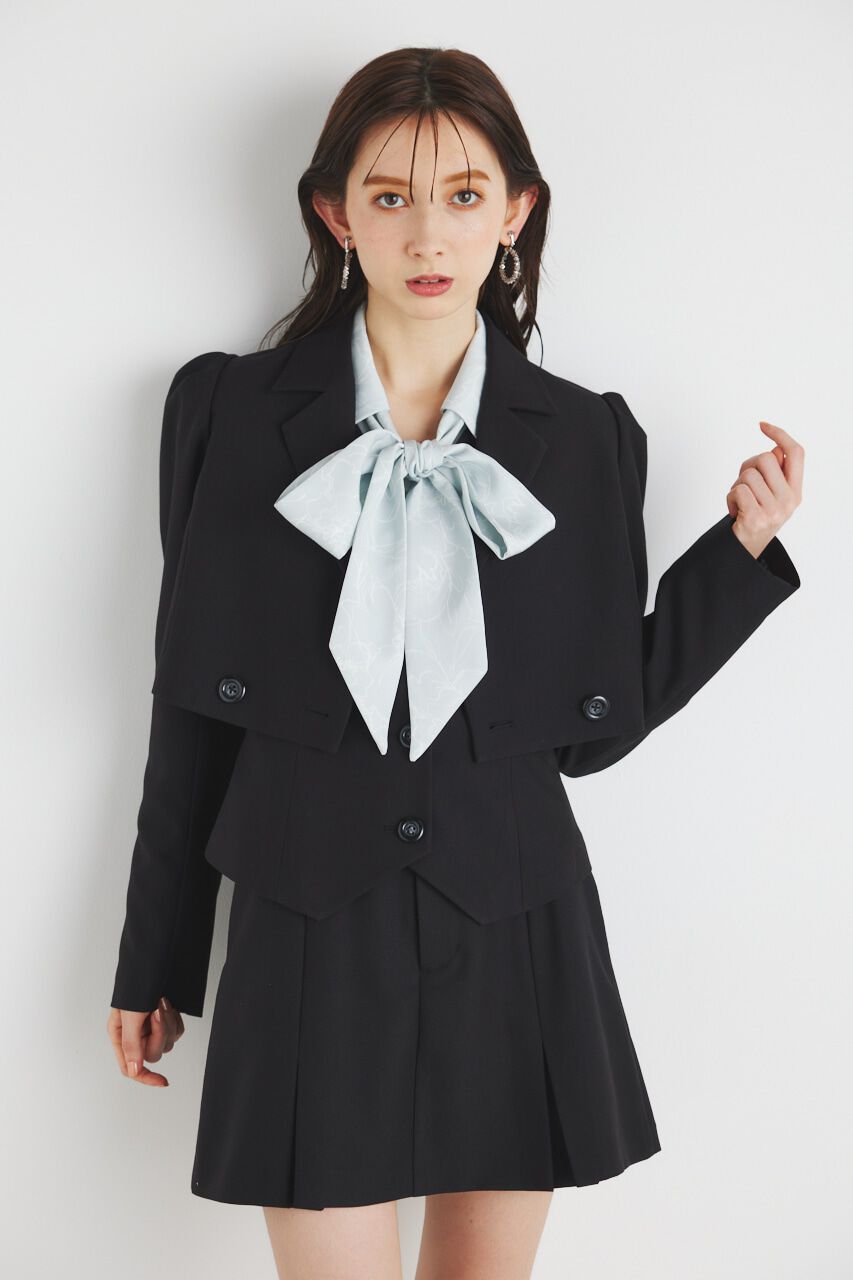 rienda「パフスリーブクロップドJK」|その他|