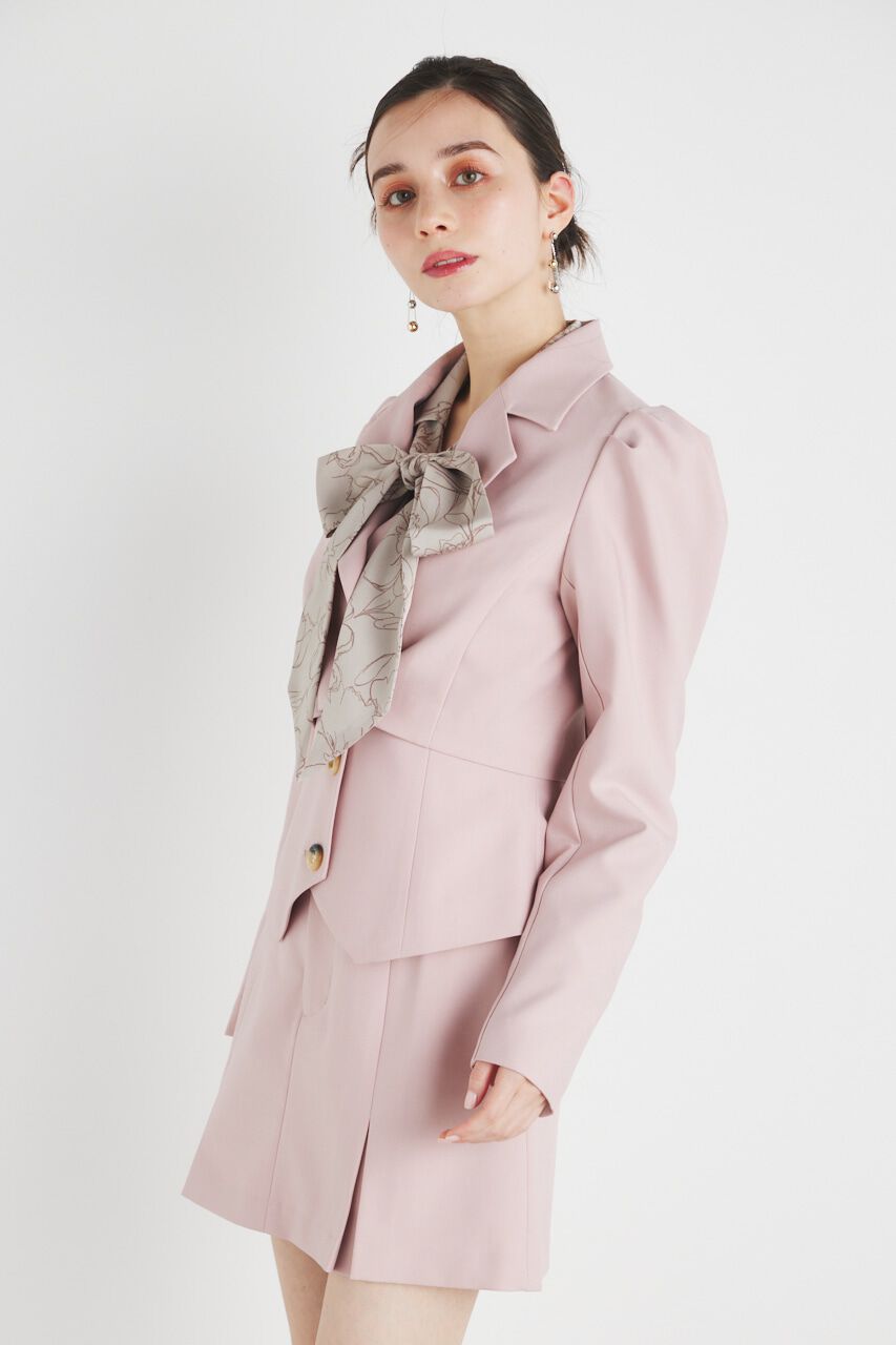 rienda「パフスリーブクロップドJK」|その他|