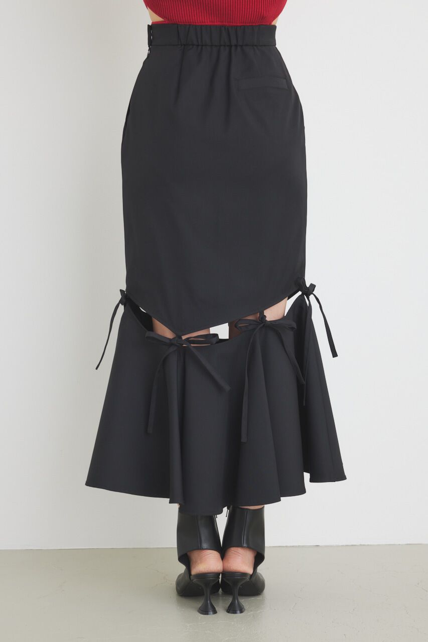 rienda「スラッシュハングマーメイドJ/W SK」|スカート|