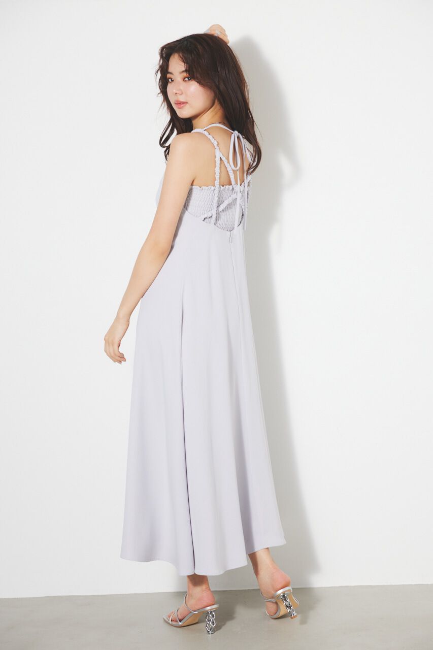 rienda「ギャザーストリングキャミOP」|ワンピース|