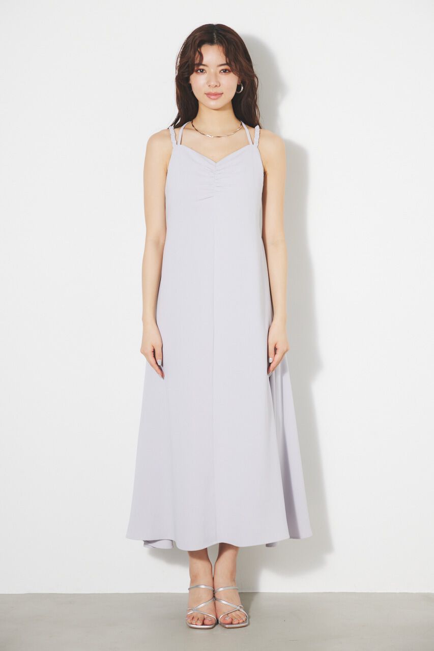 rienda「ギャザーストリングキャミOP」|ワンピース|