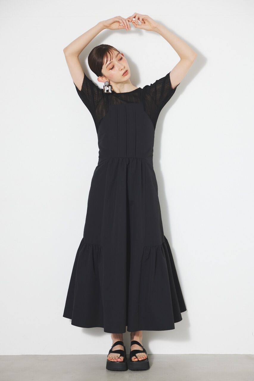 rienda「アメスリジャンパーフレアSK」|その他|BLK