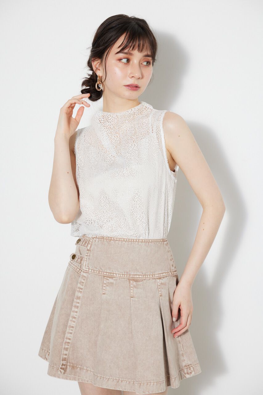 rienda「メッシュレースBLS」|シャツ・ブラウス|