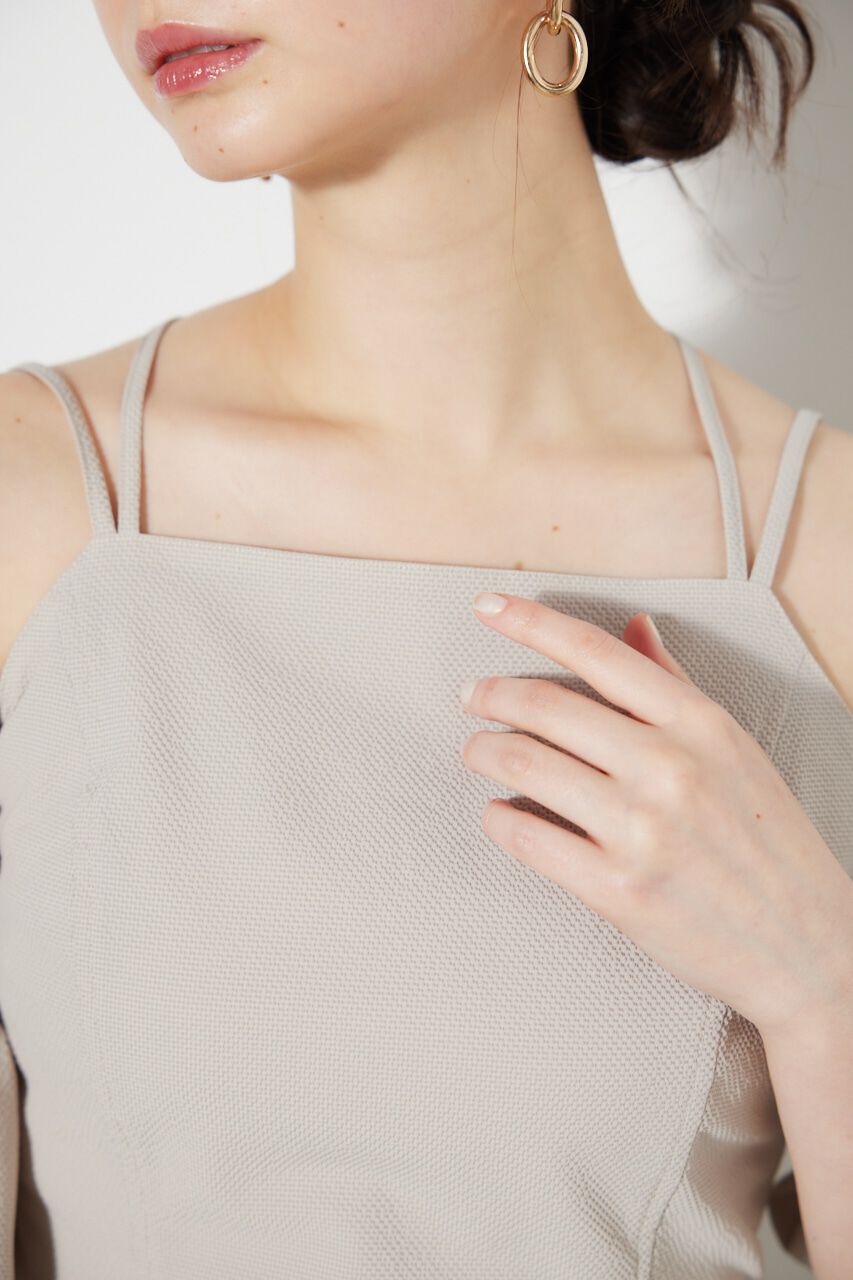 rienda「クロップドビスチェTOP」|タンクトップ|