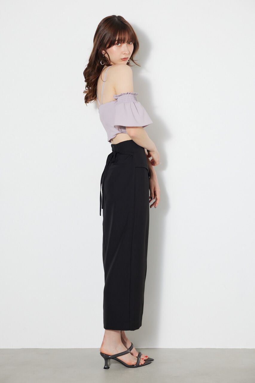 rienda「クロップドビスチェTOP」|タンクトップ|