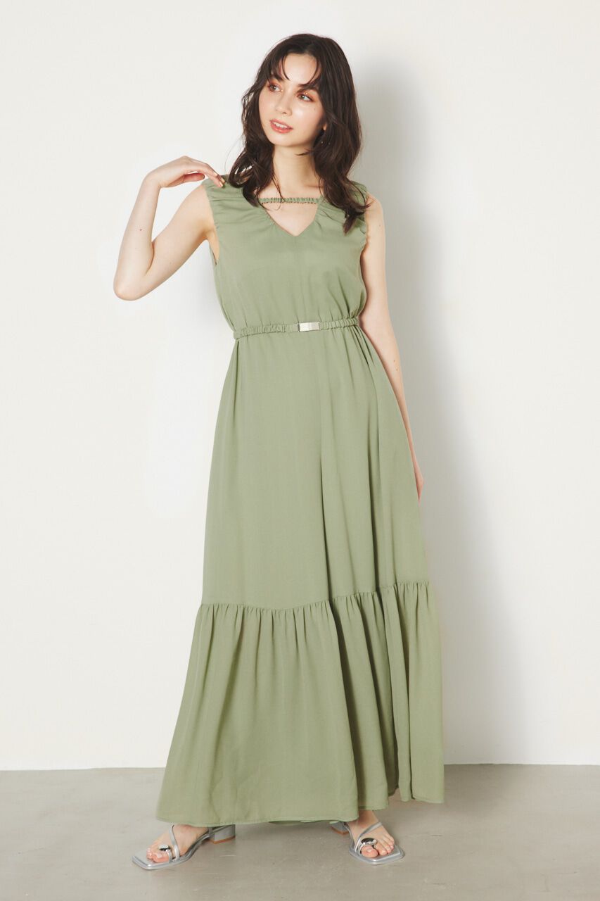 rienda「ギャザーデザインVN OP」|その他|