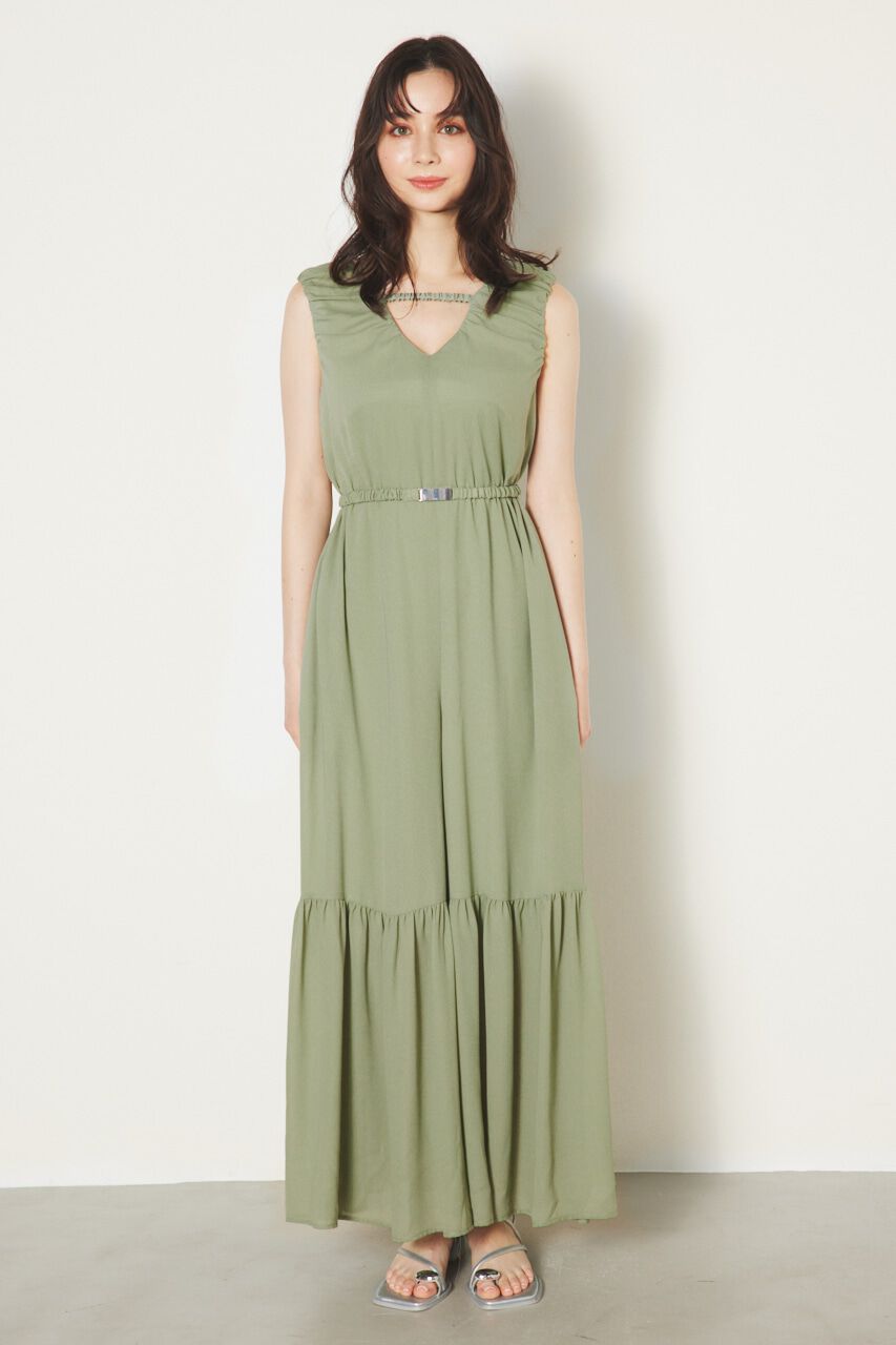 rienda「ギャザーデザインVN OP」|その他|