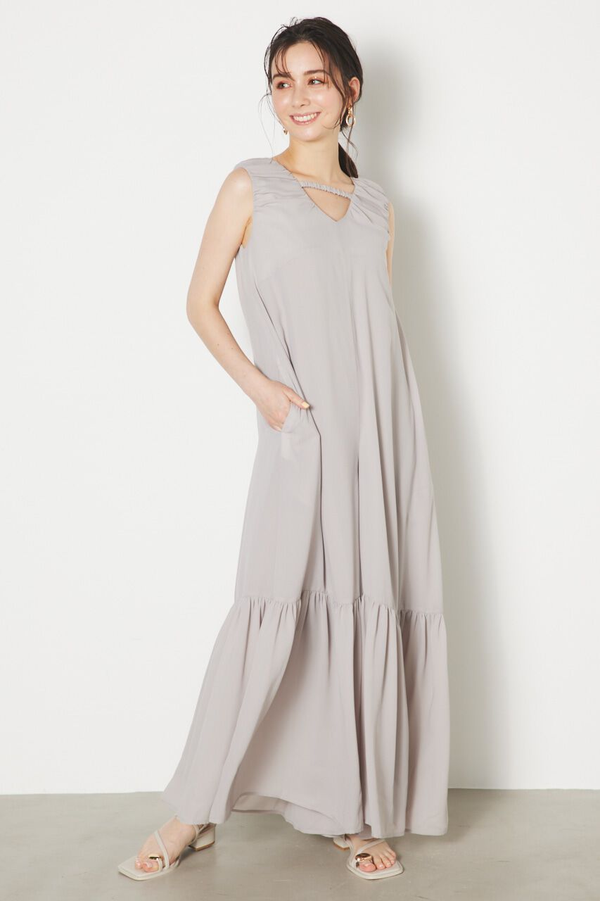 rienda「ギャザーデザインVN OP」|その他|