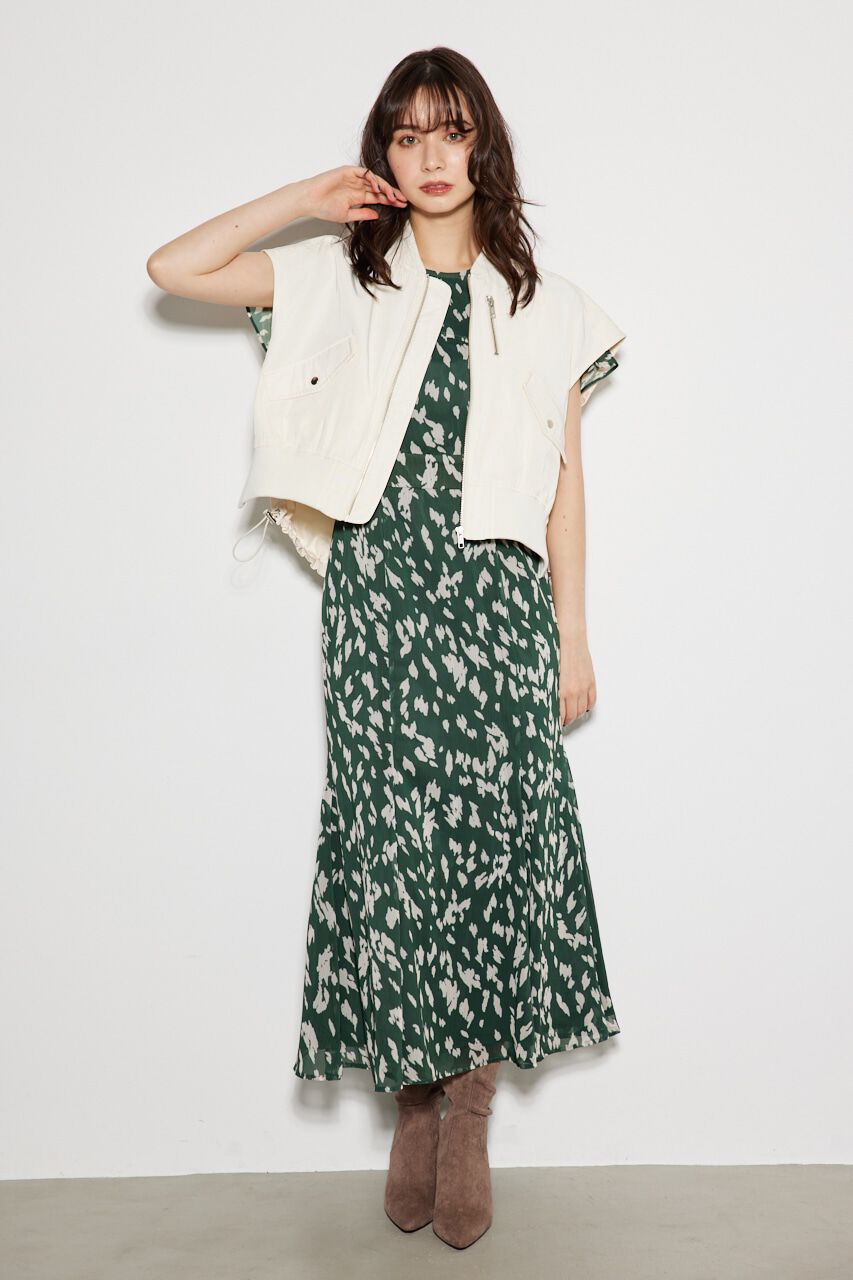 rienda「スリーブレスMA-1」|ブルゾン・スタジャン|