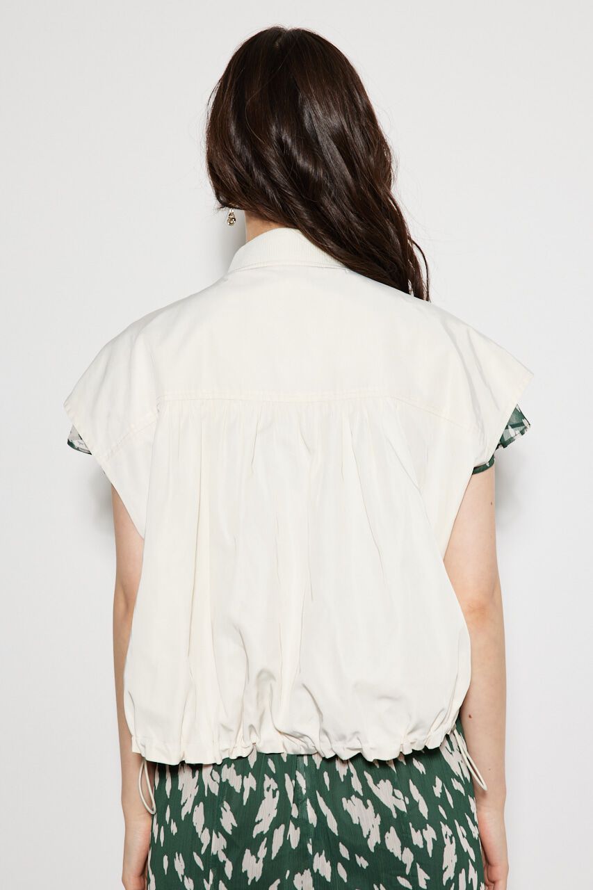 rienda「スリーブレスMA-1」|ブルゾン・スタジャン|