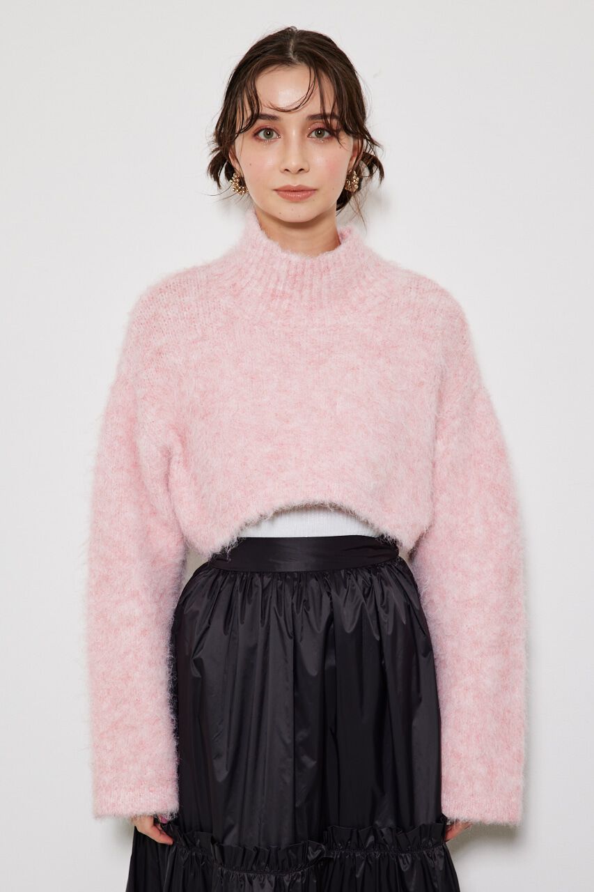 rienda「knitハイネック TOP」|ニット・セーター|