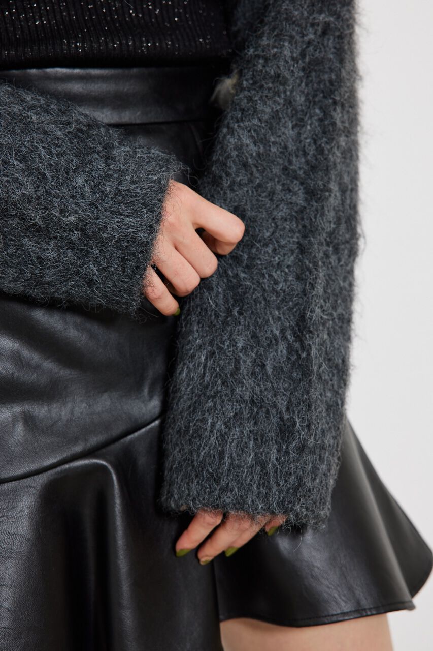 rienda「knitハイネック TOP」|ニット・セーター|