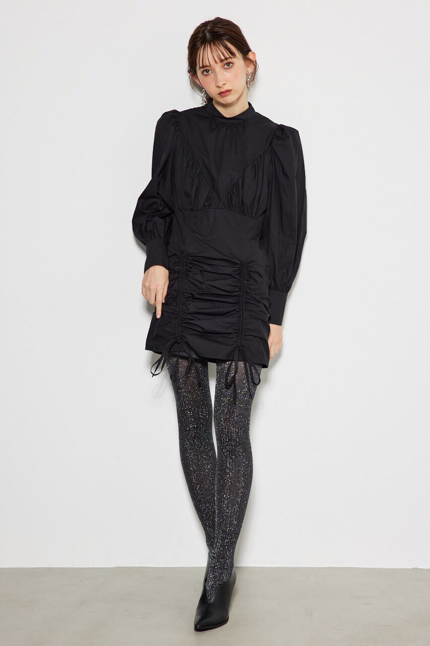 rienda「ビスチェデザインドローストリングmini OP」|ワンピース|