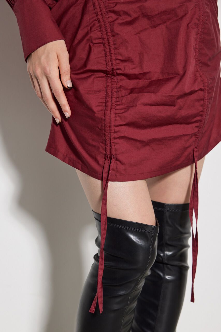 rienda「ビスチェデザインドローストリングmini OP」|ワンピース|