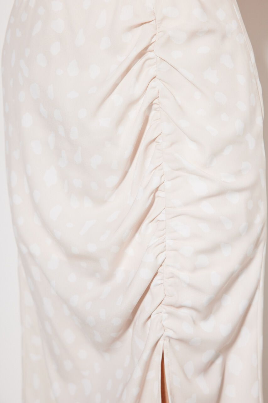 rienda「ハイスリットJWギャザーSK」|スカート|