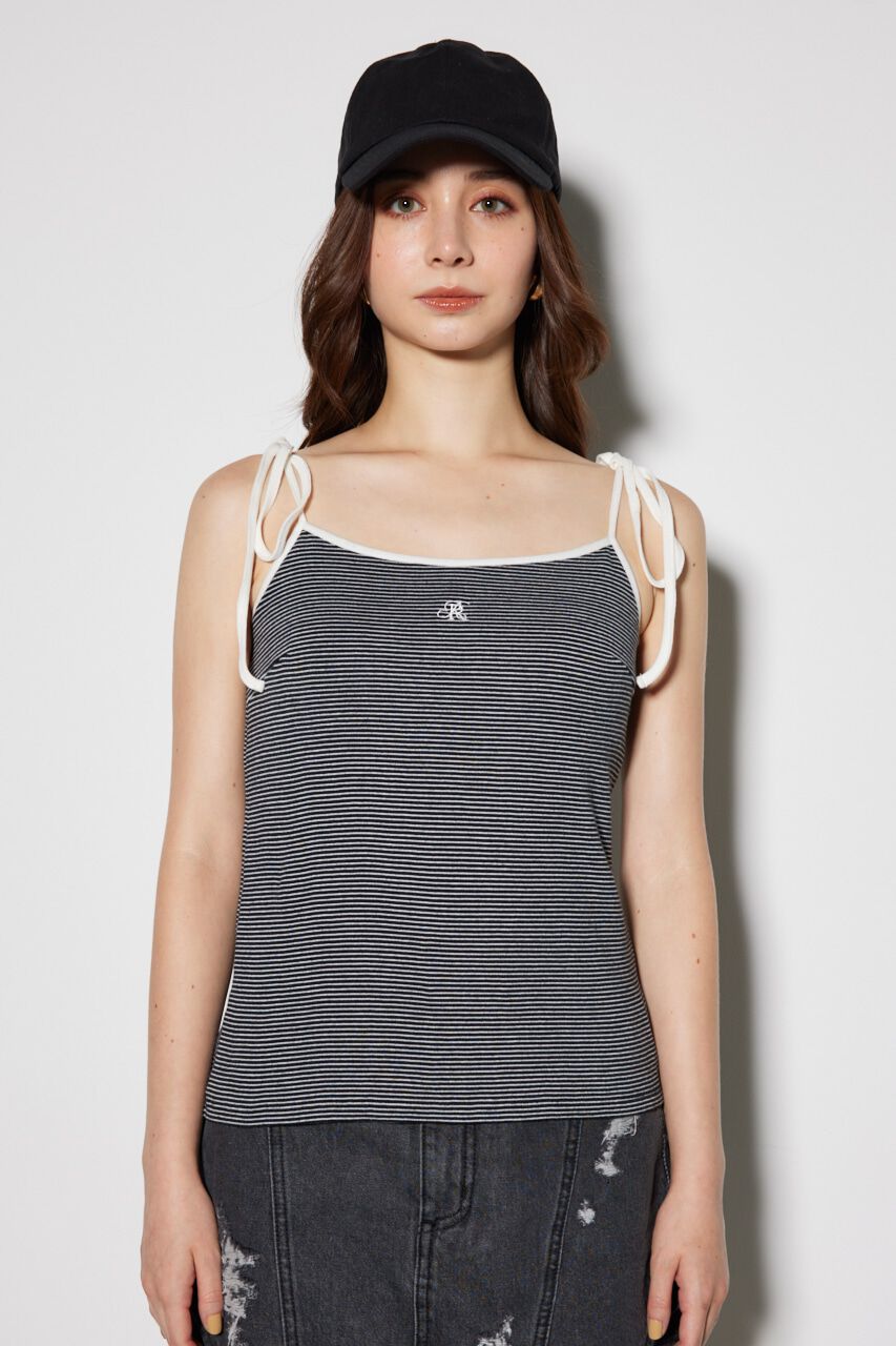 rienda「カップ付きリボンキャミトップス」|キャミソール|