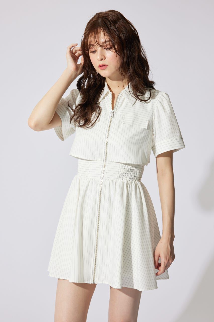 rienda「バストフレアミニワンピース」|ワンピース|