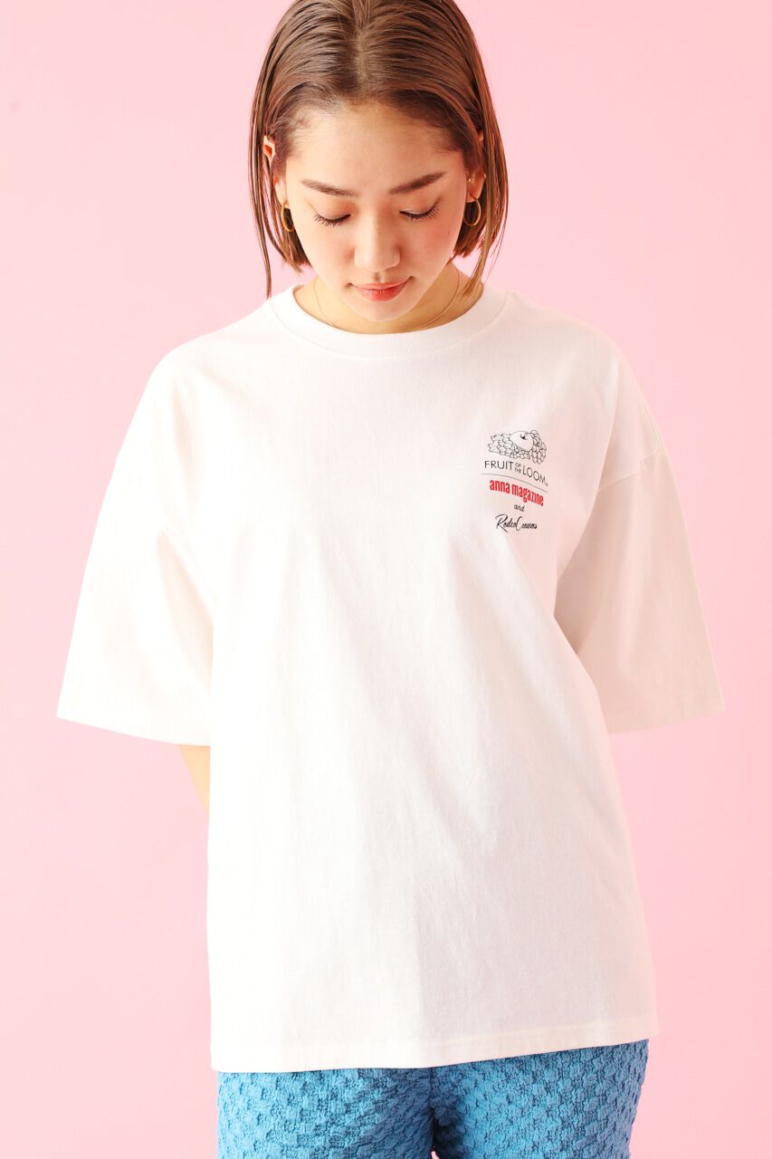 RODEO CROWNS「FOTLｘAMG BREAK Tシャツ」|Tシャツ・カットソー|柄RED5