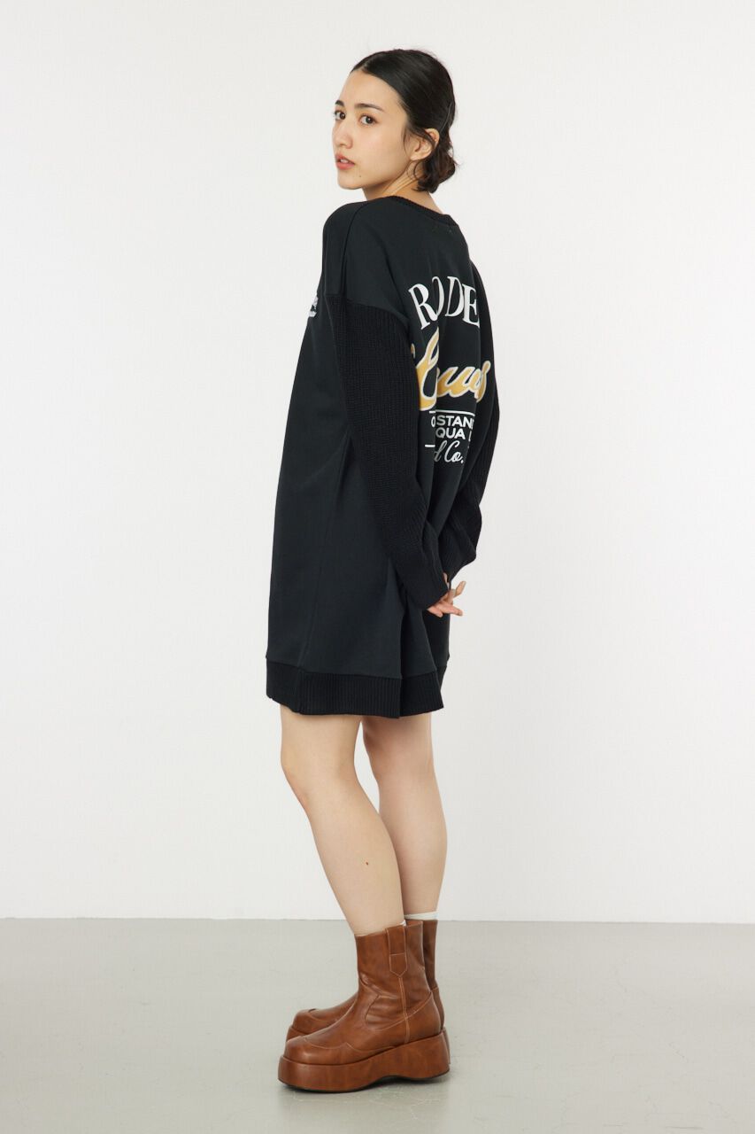 RODEO CROWNS「ドッキングロゴニットワンピース」|ワンピース|