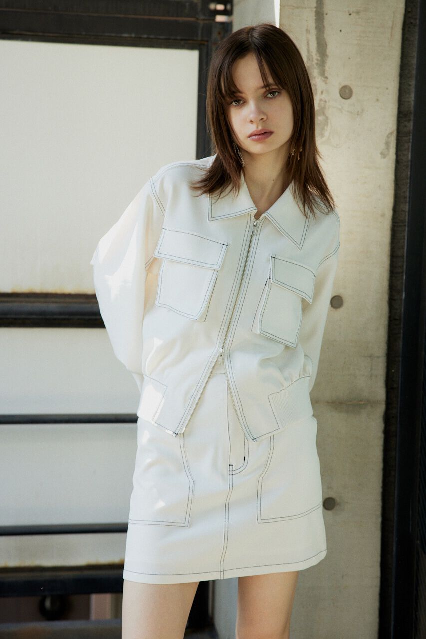 SLY「BI COLOR STITCH SET UP」|ワンピース|