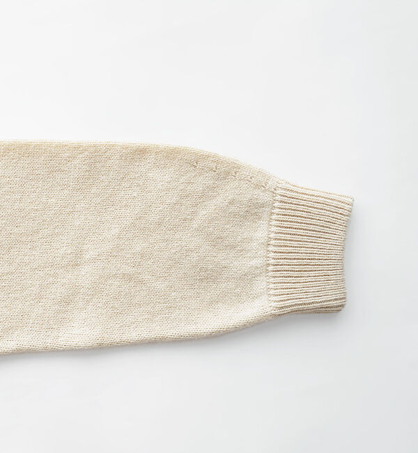 オオカミとフクロウ「オオカミとゼンマイ仕掛けのペロ」|ニット・セーター|